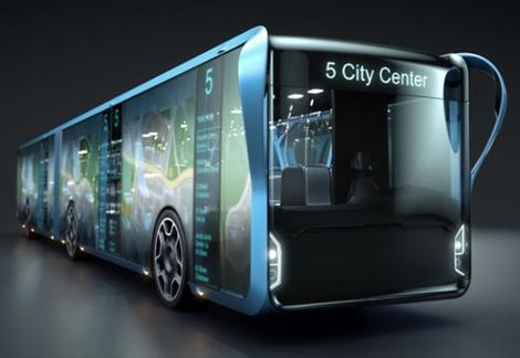 LCD屏幕公交车: 未来最吸金的移动广告牌