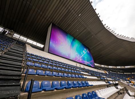 松下LED大屏幕显示屏在墨西哥城阿兹特克体育场项目