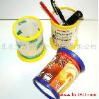 供应筒塑料笔筒，广告纸巾筒，PVC塑料、笔筒制作厂家，纸巾筒