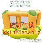 供应佳凯气模TB033小型蹦蹦床儿童充气玩具城堡跳床