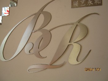 不锈钢字