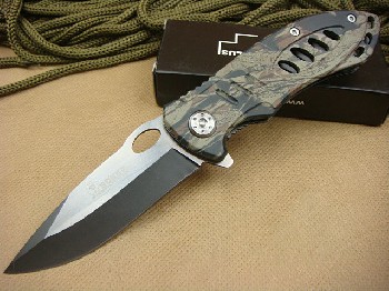 博克609BS战术折刀（迷彩）