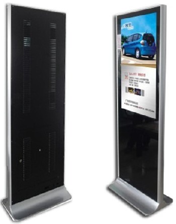42寸东落地广告机 可定做广告机上海广告机LED超薄广告机